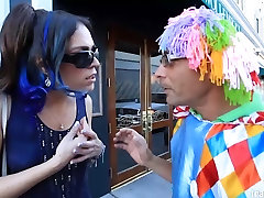 Lovely white shemale suck and fuck huge cock