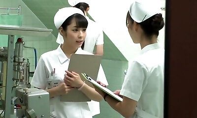 Crazy Japanese model in Incredible HD, Nurse JAV movie