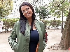 GERMAN SCOUT - MEGA Bra-stuffers TEEN CHLOE TALK TO Penetrate AT CASTING