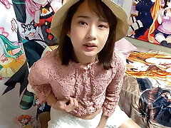 A man's daughter in clean clothes has masturbated