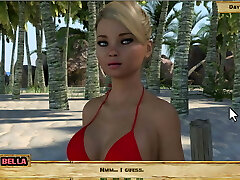 Lustful Island #7 - exploring the beach