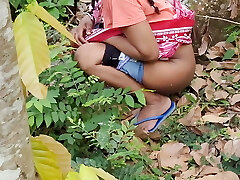 Teen Pee in the Forest