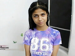 Fledgling hardcore sex with the prosperous pussy of a beautiful Indian woman in apartment - Porn in English