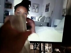 Sexy Black Girls Shows Us How She Rides Big Fuck-stick