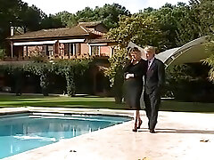 Retro vintage classic frensh huge tits anal