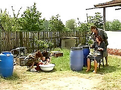 GROSSI CALIBRI AL CAMPO MILITARE full hardcore sequence 02 by Angelica Bella the italian porn celeb restored