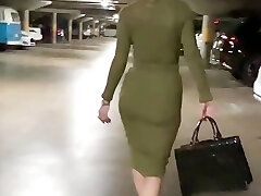 Walking unveiled in public