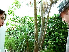 Succulent and small titted German teen gets her tight holes pounded