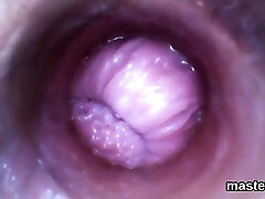 Wacky czech beauty opens up her narrow babe pot to the pecul