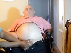 Ebony nurse giving handjob to guy in wheelchair