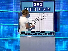 Gameshow Assistant Draws a Fuck-stick on Live TV