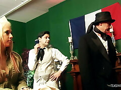 One rock hard pecker isn't enough to please these kinky babes