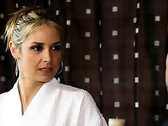 Sarah Vandella gives nuru massage and pulverized by her nephew