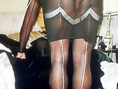 Sexual Urges in Sheer Dark-hued Silk