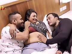 Indian bbw Mousi Has Threesome Fuck-fest With Toyboy