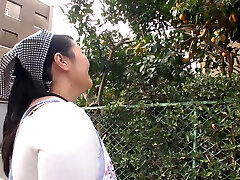 Ms. Mizuki, The Housekeeper Of The House Where We Live, Is A Round Bitchy Woman With Huge Orbs (part 1