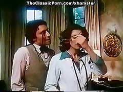 Kay Parker, John Leslie in vintage xxx clamp with superb sex