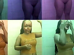 Hot Puja – wild Bengali Model with natural tits fucking under water and showering with Husband