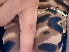 Massaging my puffy pussy it makes me so wet