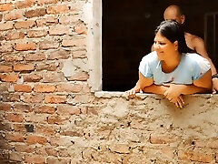 Perverted Stepfather Pounds His Daughters-in-law Ass While His Wife Does The Laundry