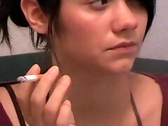 lea first-timer fetish smoking pov
