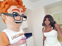 I Spank Amari Anne’s Big Ass in a Cum-Splashed Tennis Afterparty!