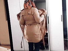 Turbanli Yengem Soyunuyor Gizlii Cekim Turkish Porno