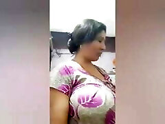 Tango Gigantic Boob Nepali Aunty