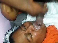 Granny bbw maid  jizz in mout amateur