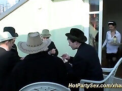 mass ejaculation party after our poker tournament