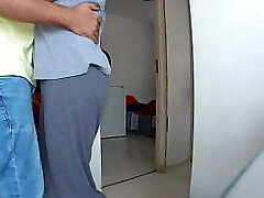 45 Year Elder Milf And Young Guy Quickie Fuck in The Early Morning