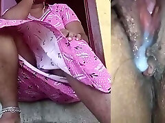 Indian Tamil Stepmother Seduce Young Friend (Pussy Licking) Cum out Video with Clear audio