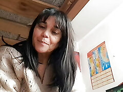 stepmom, I want to touch, caress your massive and big hard-on