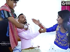 Indian Beauty Got Down And Filthy With Two Dudes At The Same
