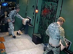 Army boys fucking in their free-for-all time