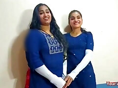 Ghar pe paramour bolwaya fir dono saheli ne chudwaya with hindi audio Your Archana