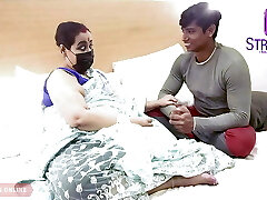 Indian Step mommy has a big ass fucking by son