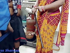 Sexy Step Sister and Virgin Young 18+ Boy Play a Sex Game In Kitchen When step mom was not in kitchen Full movie