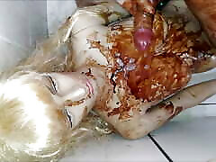 My doll is testing her new swimsuit. She ends up covered in chocolate and fucked before I cum on her. My doll is testing her new swimsuit. She ends up covered in chocolate and fucked before I cum on her.