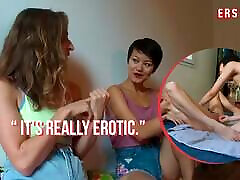 Ersties - Yumi&039;s hands massage June&039;s hairy pussy