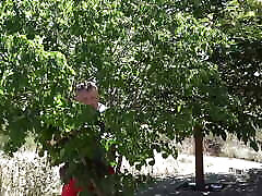 Horny Spanish Mature Babe Sandra V Pussy Fucked Outdoors In Public