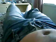 Teasing in white donky fucking woman with much precum in Hostel