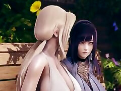 Hinata hyuuga tsunade senju futanari