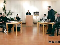 MATURE4K. Mature kinky lady cheated on her husband with a gardener and had wild sex