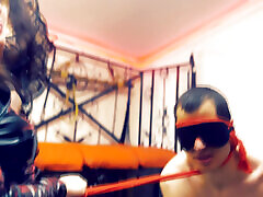 Testicle annihilation - Latina and Hungarian Mistresses