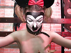 Dominatrix Dominika Controls Pierced Submissive Girl