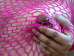 Trans Girl with Big Puffy Nipples Lactating and Gets her FAT ASS Spanked and Punished