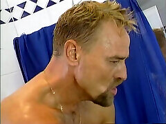 Big boobed mature woman likes bathroom fuck