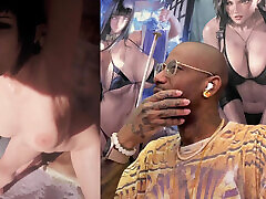 Tight Bald Pussy Shadowheart Getting Pussy Fucked so Hard She Squirts All Over the Place