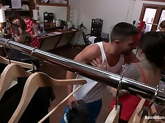 smell nylonfeet Wardrobe Stylist Fulfills her Fantasy of Being Physically Overpowered and Fucked in Every Hole